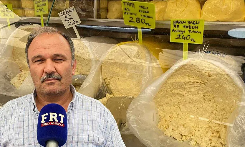 Fethiye Cumartesi Pazarı'nda peynir tezgahına ilgi: Kahvaltı sofralarının vazgeçilmezi