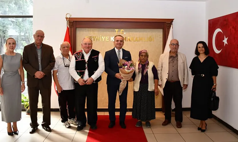 Fethiye'de 1 Ekim Yaşlılar Günü'nde anlamlı buluşma