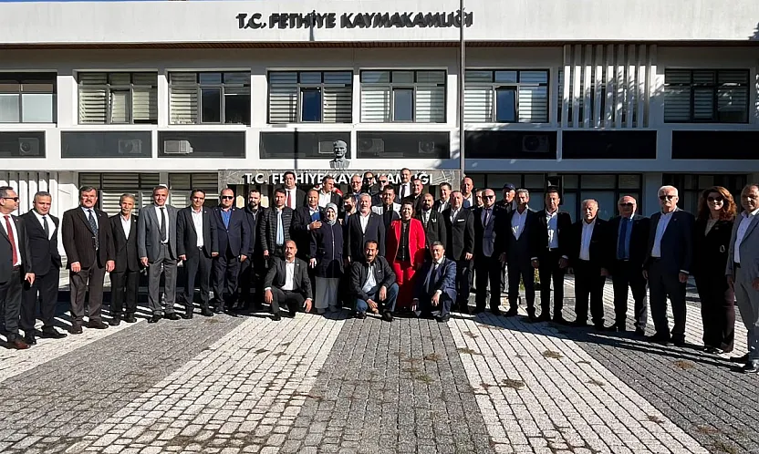 Fethiye'de 19 Ekim Muhtarlar Günü törenle kutlandı