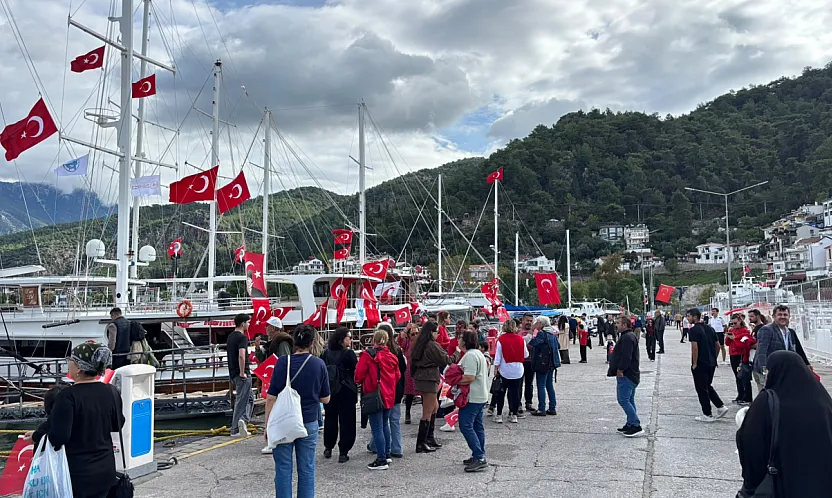 Fethiye'de 29 Ekim heyecanı: Deniz korteji için hazırlıklar sürüyor