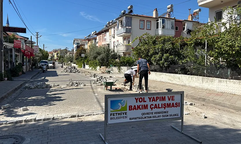 Fethiye'de 550. Sokak trafiğe kapatıldı