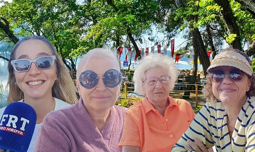 Fethiye'de Akmaz Halk Plajı'na vatandaşlardan tam not :'Hizmet çok güzel, fiyatlar uygun'