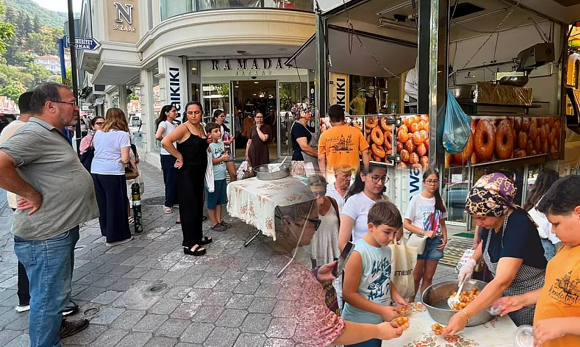 Fethiye'de Ali Hilmi Döğerli'nin ruhuna lokma hayrı