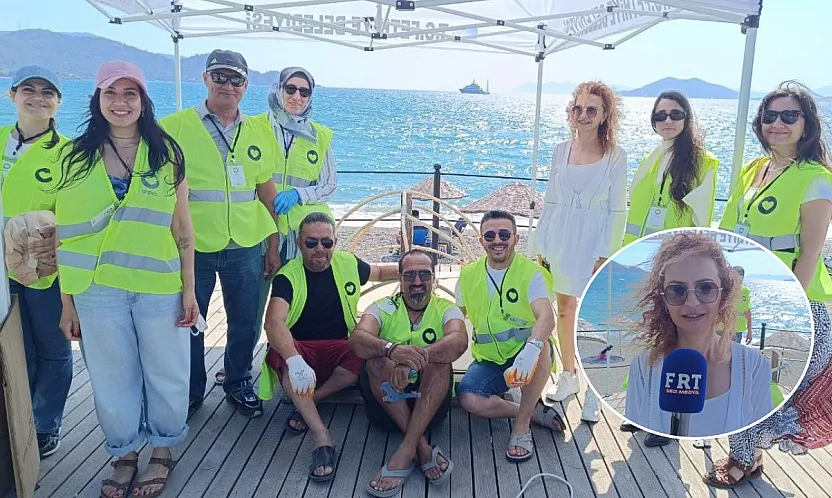 Fethiye'de Anlamlı Çevre Etkinliği: Atıklar Caretta Caretta'ya Dönüştü