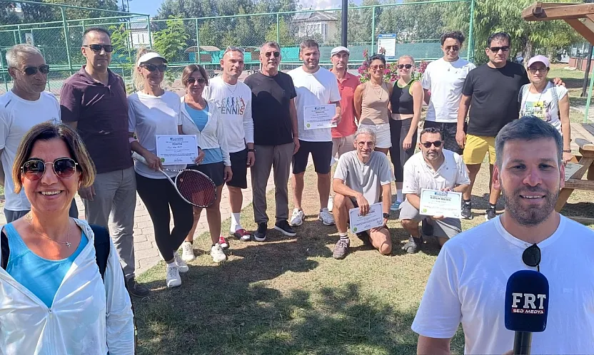 Fethiye'de Avrupa Hareketlilik Haftası tenisle hareketlendi