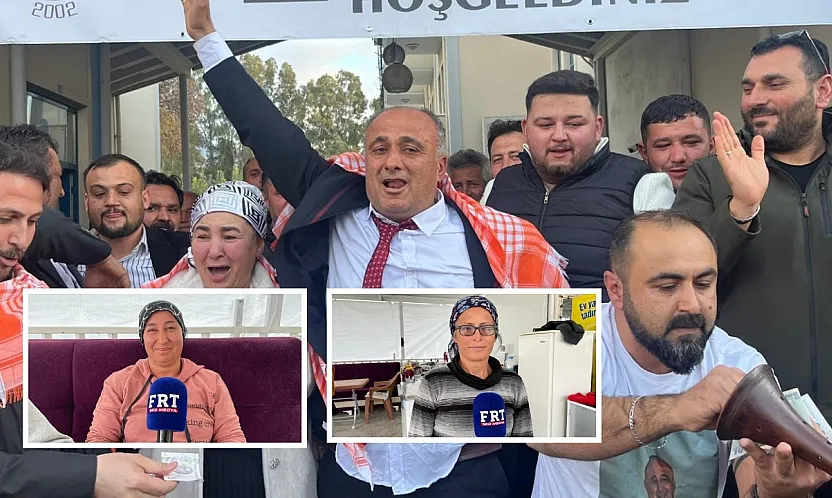 Fethiye'de başkanlık sonrası pazar esnafından Halil Ayat'a tebrik mesajları