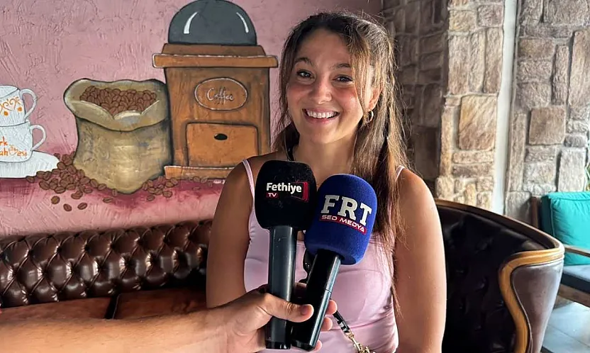 Fethiye'de Boksör Seren Ay Çetin: 'Kalbim Kubilay'ın kazanmasından yana'
