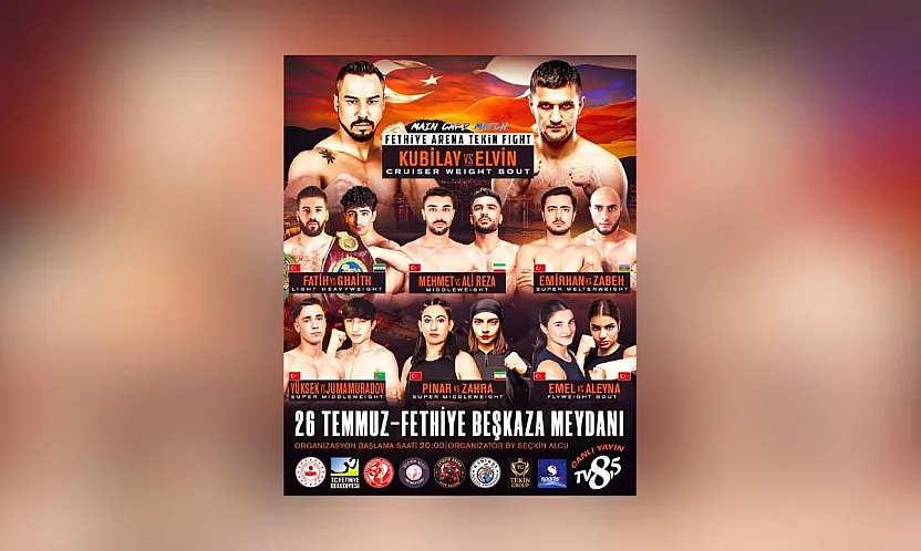 Fethiye'de Büyük Heyecan! Dev Boks Gecesi Öncesi Sporcular Karşı Karşıya Geliyor