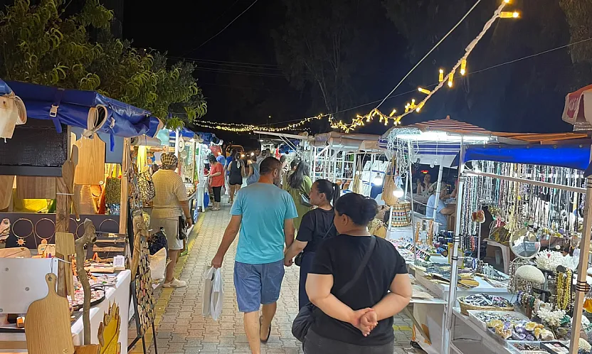 Fethiye'de Çalış El Sanatları Sokağı yaz sezonuna hareket katıyor