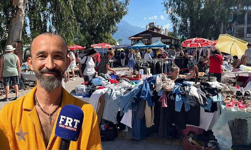 Fethiye'de Çalış İkinci El Pazarı'nda sezon açıldı
