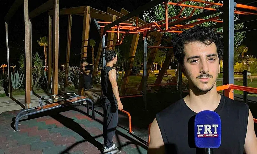 Fethiye'de Deniz Manzaralı Spor Alanı: 'Herkesin Buraya Gelip Spor Yapmasını Tavsiye Ediyorum'
