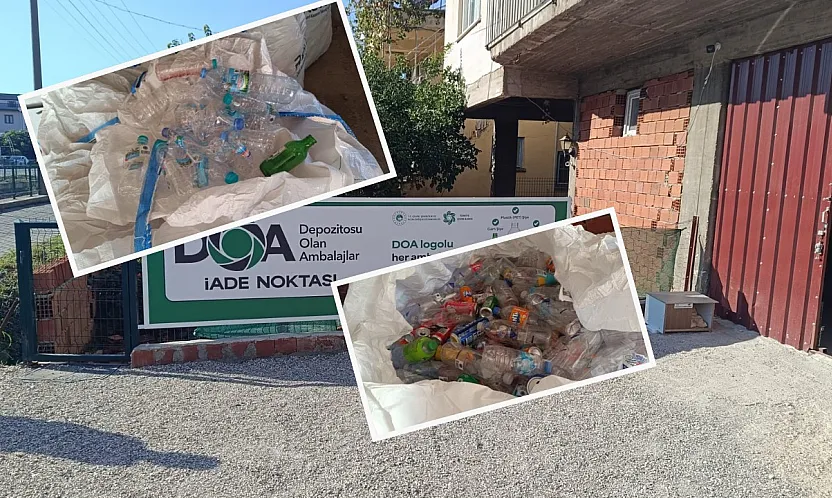Fethiye'de DOA 'Depozito İade Noktası' açıldı: Şişeler tek seferde teslim edilebiliyor
