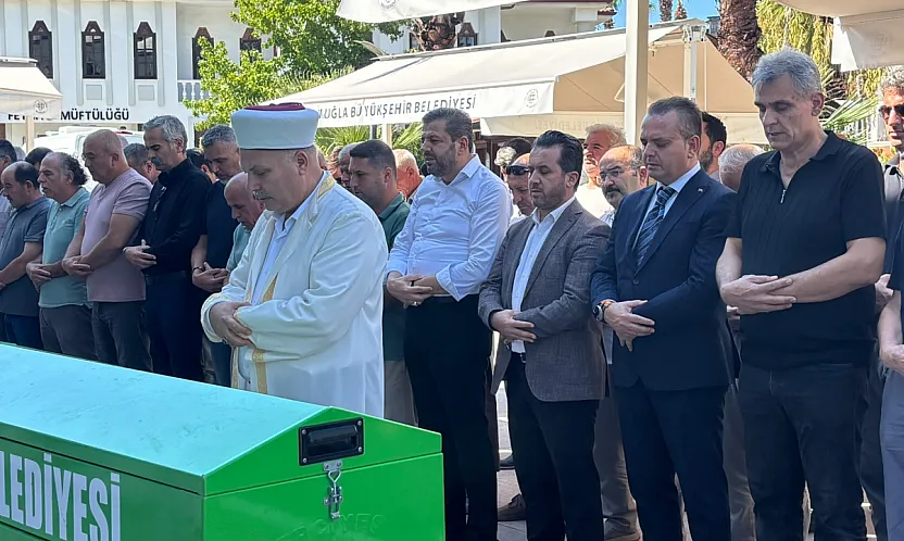 Fethiye'de Esnaf Durmuş Sönmez Son Yolculuğuna Uğurlandı