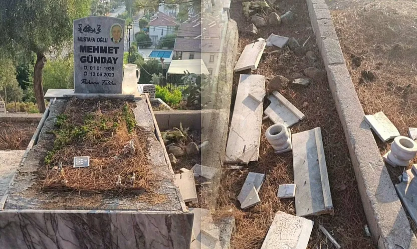 Fethiye'de Foça Mezarlığı'nda Kabir Tahribatı! Güvenlik Önlemleri Artırılıyor