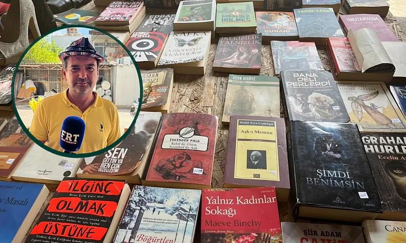 Fethiye'de ikinci el kitaplara ilgi artıyor