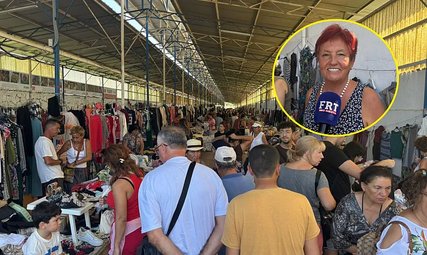 Fethiye'de ikinci el pazarı öğrencilere umut oluyor