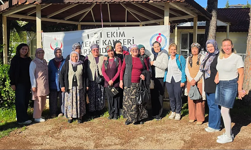 Fethiye'de kanser taramaları için kırsal mahallelere ulaşım desteği