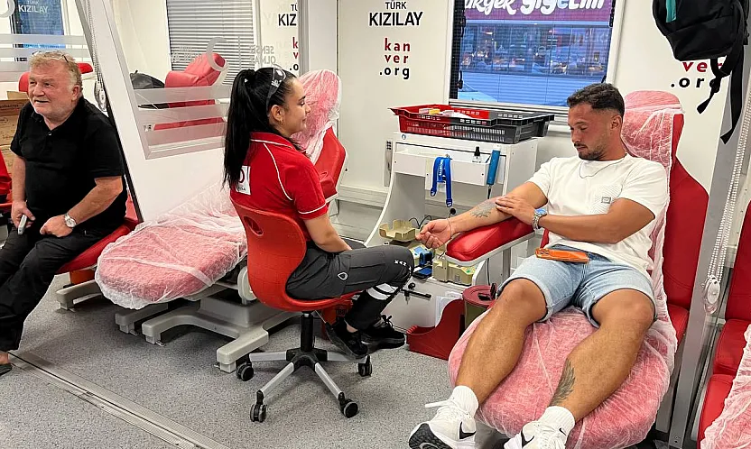 Fethiye'de Kızılay'dan Kan Bağışı Kampanyası