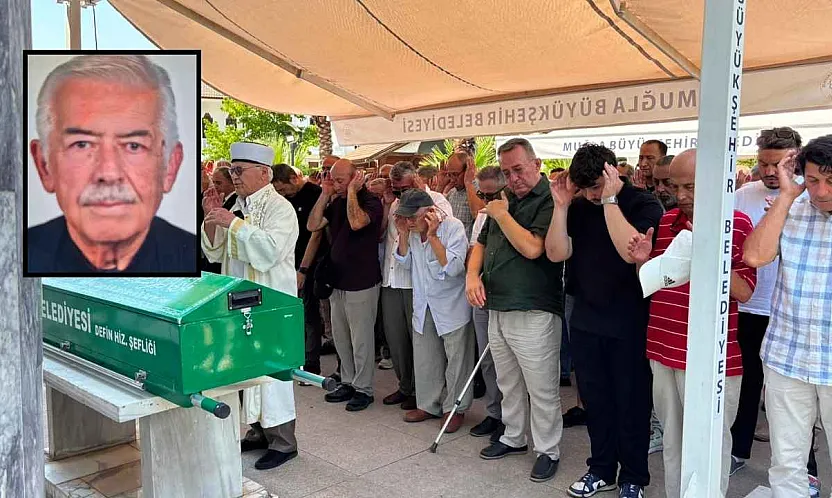 Fethiye'de Mehmet Öztekin dualarla toprağa verildi