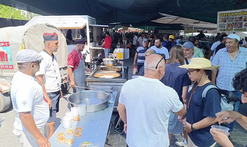 Fethiye'de merhum İsmail Balaban'ın ruhuna lokma hayrı