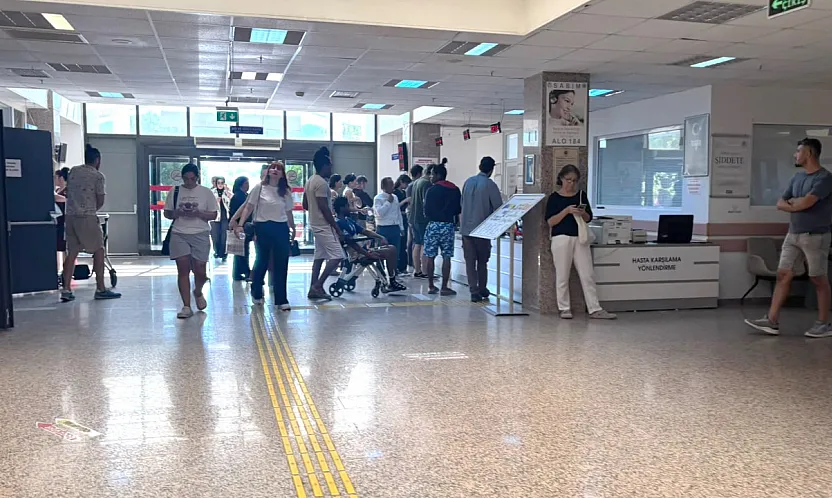 Fethiye'de mevsim nezlesi şikâyeti hastanede yoğunluk oluşturdu