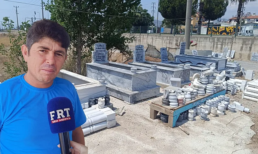 Fethiye'de mezar yapımında fiyatı taşın kalitesi belirliyor