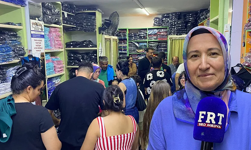 Fethiye'de okul alışverişi hızlandı: Öğretmen önlüğü ve okul kıyafeti yoğunluğu
