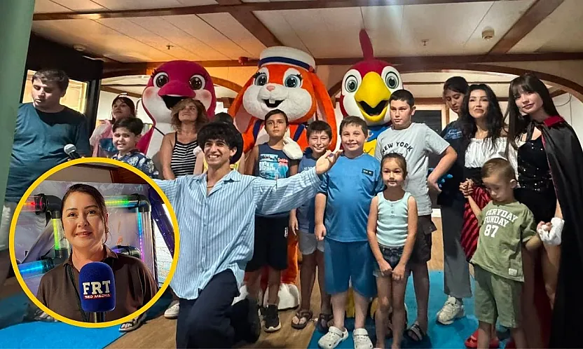 Fethiye'de otizmli çocuklar Toys Boat'ta gönüllerince eğlendi: 'Daha nice gülümsemelere'