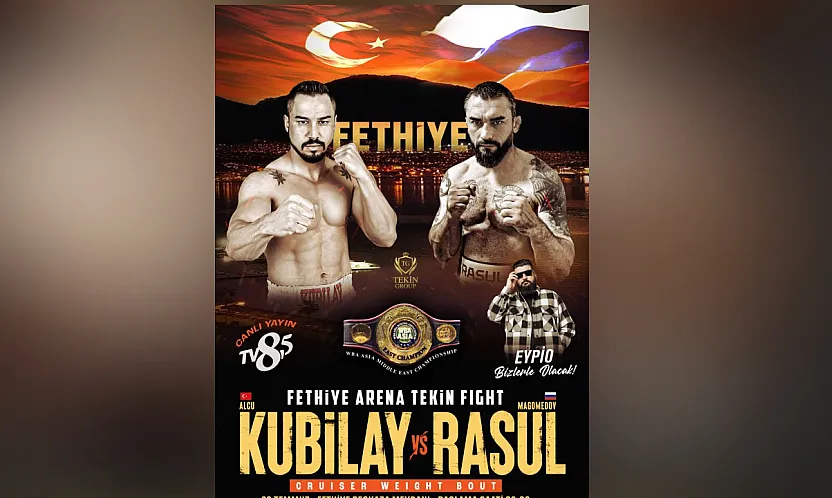 Fethiye'de Şampiyonluk Gecesi: Kubilay Alcu Ringe Çıkıyor