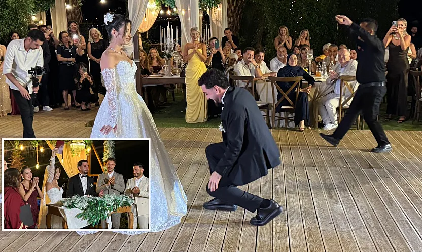 Fethiye'de Sude ve Doğukan Çifti Dünyaevine Girdi