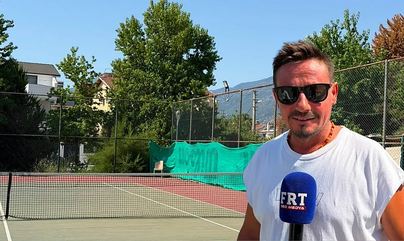 Fethiye'de tenis lüks değil, ulaşılabilir bir spor