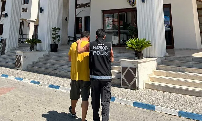Fethiye'de uyuşturucu operasyonunda bir tutuklama