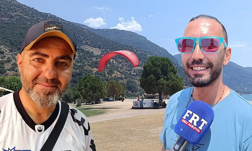 Fethiye'de yamaç paraşütü uçuşları yeniden başladı: 'Turizmi mağdur etmemek için gökyüzündeyiz'