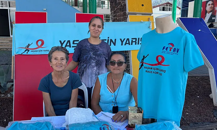 Fethiye'de 'Yaşam İçin Yarış' kayıtları başladı