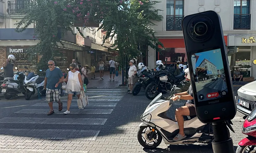 Fethiye'de yaya geçitlerinde kamera denetimi