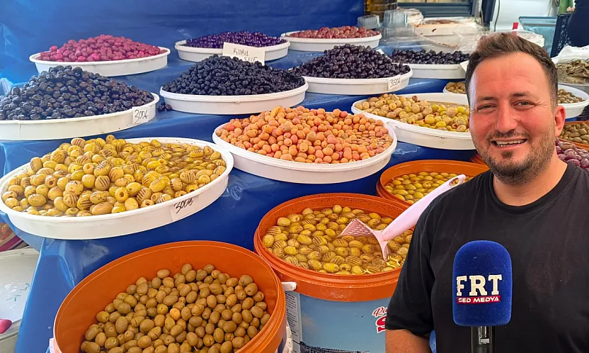 Fethiye'de yerli turistin tercihi 'kırma zeytin'