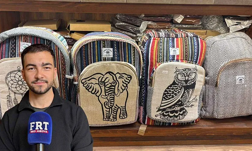 Fethiye'de yıllara meydan okuyan kenevir çantalar