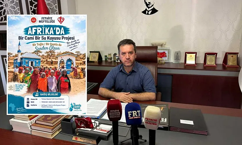 Fethiye'den Uganda'ya hayır köprüsü: Su kuyusu ve cami inşa edilecek