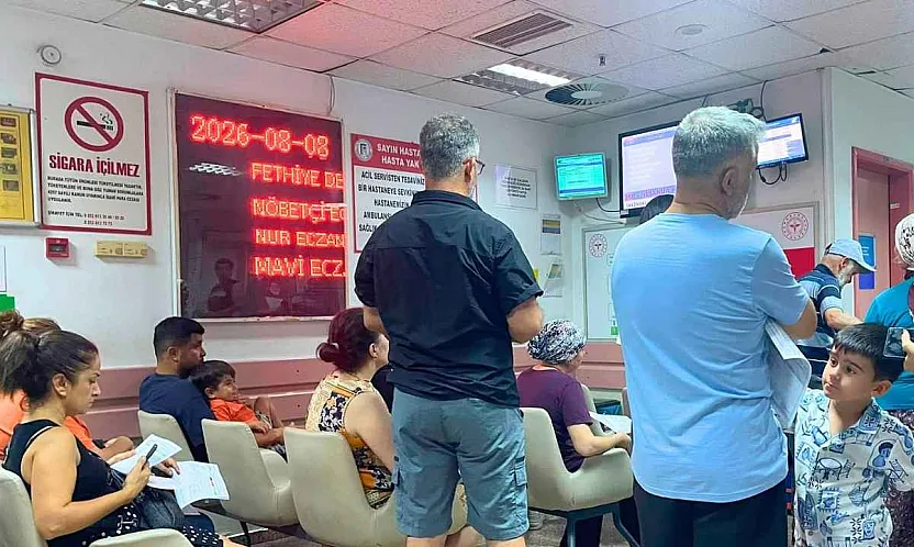 Fethiye Devlet Hastanesi acil servisinde yaz yoğunluğu: En çok hangi şikayetlerle başvuruluyor?