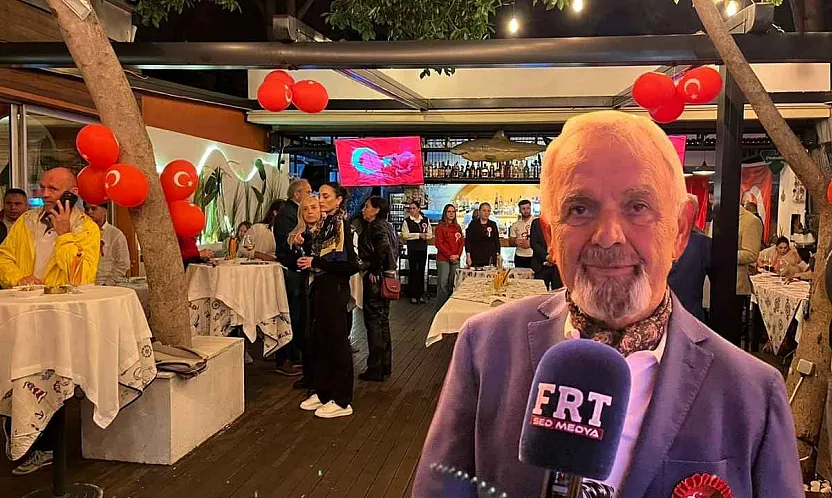 Fethiye Ece Saray Marina'da Cumhuriyet'in 103. yılına özel kokteyl