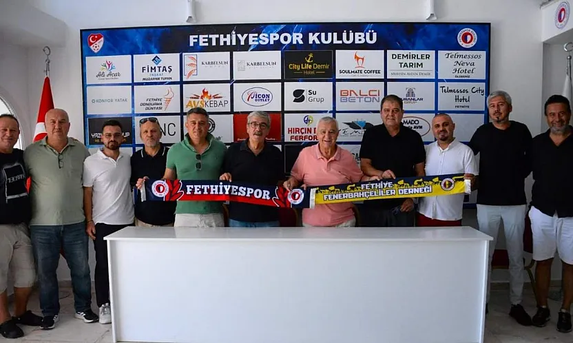 Fethiye Fenerbahçeliler Derneği'nden Fethiyespor'a Destek