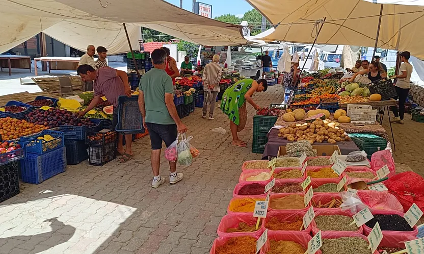Fethiye Hisarönü Pazarı'nda bu hafta hangi ürün kaç lira?