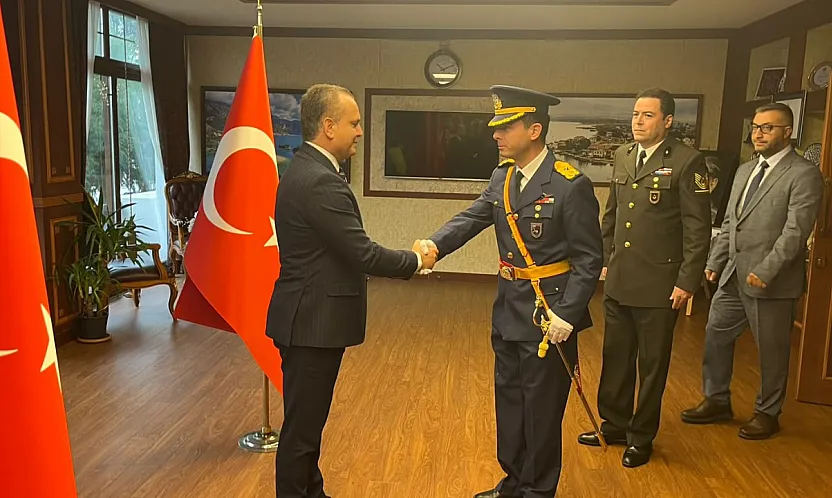 Fethiye Kaymakamı Akkaya, Cumhuriyet Bayramı tebriklerini kabul etti