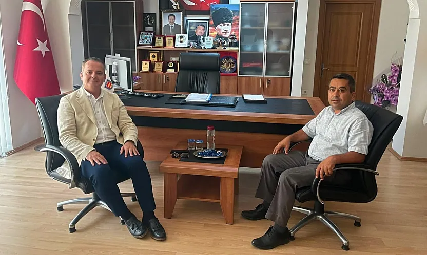Fethiye Kaymakamı Akkaya, Şoförler ve Otomobilciler Esnaf Odası'nı ziyaret etti