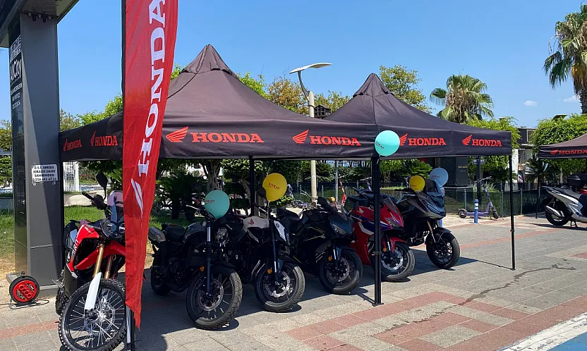 Fethiye Kıvrak Motor Honda motosiklet sergisi bugün başlıyor