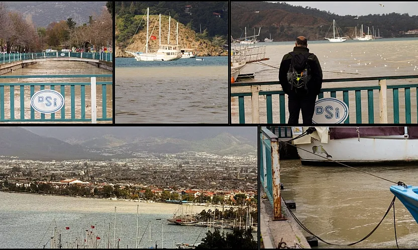 Fethiye Körfezi Çamur Rengini Aldı