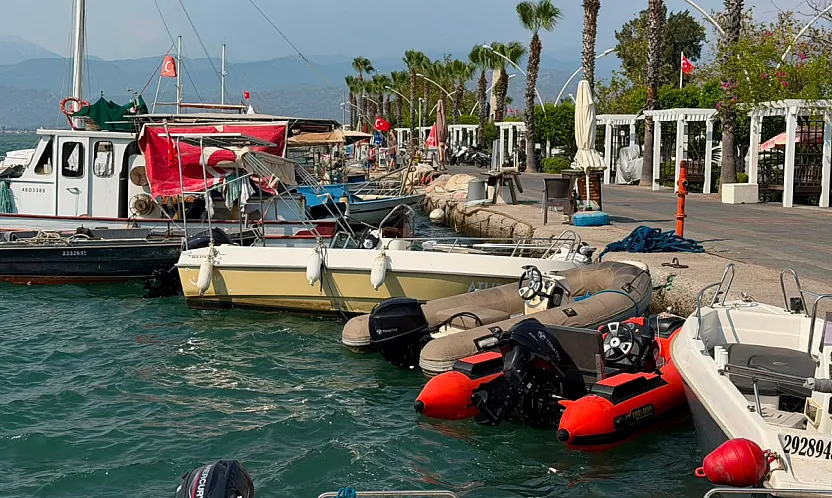 Fethiye Körfezi'nde Deniz Seviyesi Yükseldi