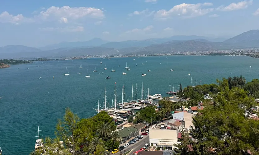 Fethiye Körfezi'nde Kartpostallık Görüntü