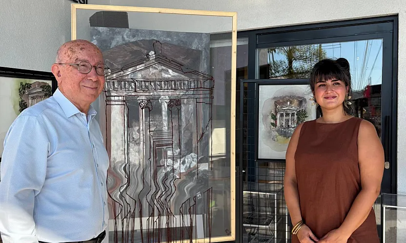 Fethiye Kültür Evi'nde 'Kaybolmak İçin Haritalar' Sergisi Sanatseverlerle Buluştu