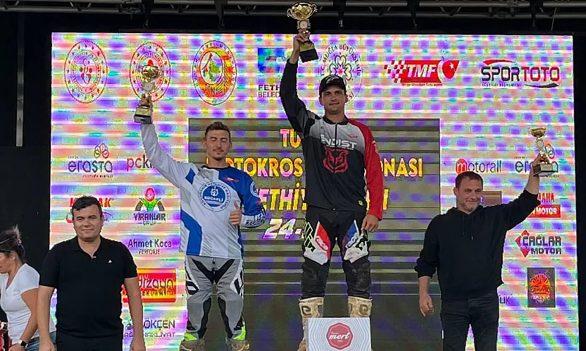 Fethiye Motokros Yarışlarında Dereceye Giren Sporcular Belli Oldu